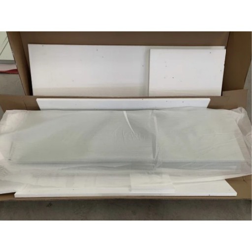 Foam-filled gaps Foam-filled gaps